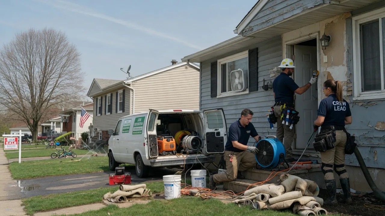 Flood Cleanup in Arenzville, IL near me