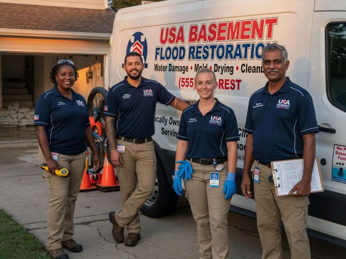 Basement Flood Cleanup company in Arenzville, IL